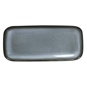 Sculpted Blue Cake Serving Plate