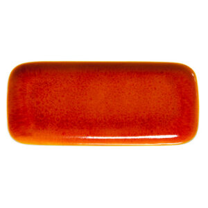 Organic Warm Orange Cake Serving Plate