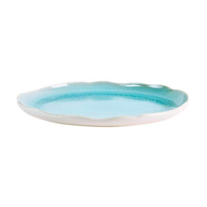 Rustic Ceramic Tart Serving Plate