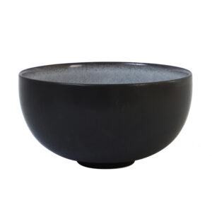 Textured Blue Serving Bowl