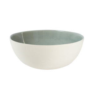 Contemporary Cashmere Beige Serving Bowl