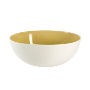 Minimalist Broom Yellow Serving Bowl